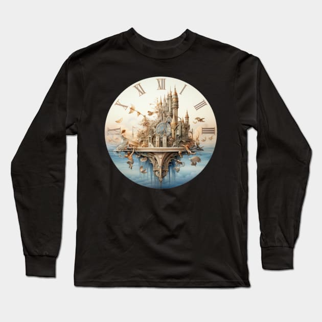 Dream Clock Long Sleeve T-Shirt by Jason's Finery